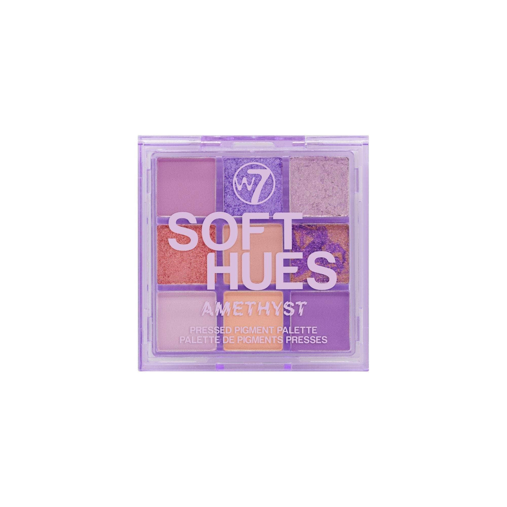 Soft Hues Pressed Pigment Palette - Amethyst