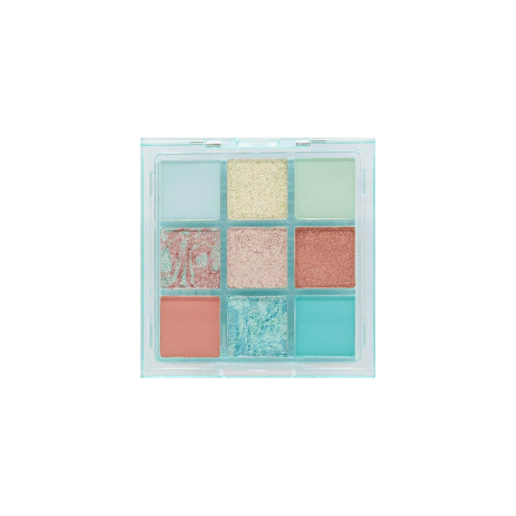 Soft Hues Pressed Pigment Palette - Aquamarine