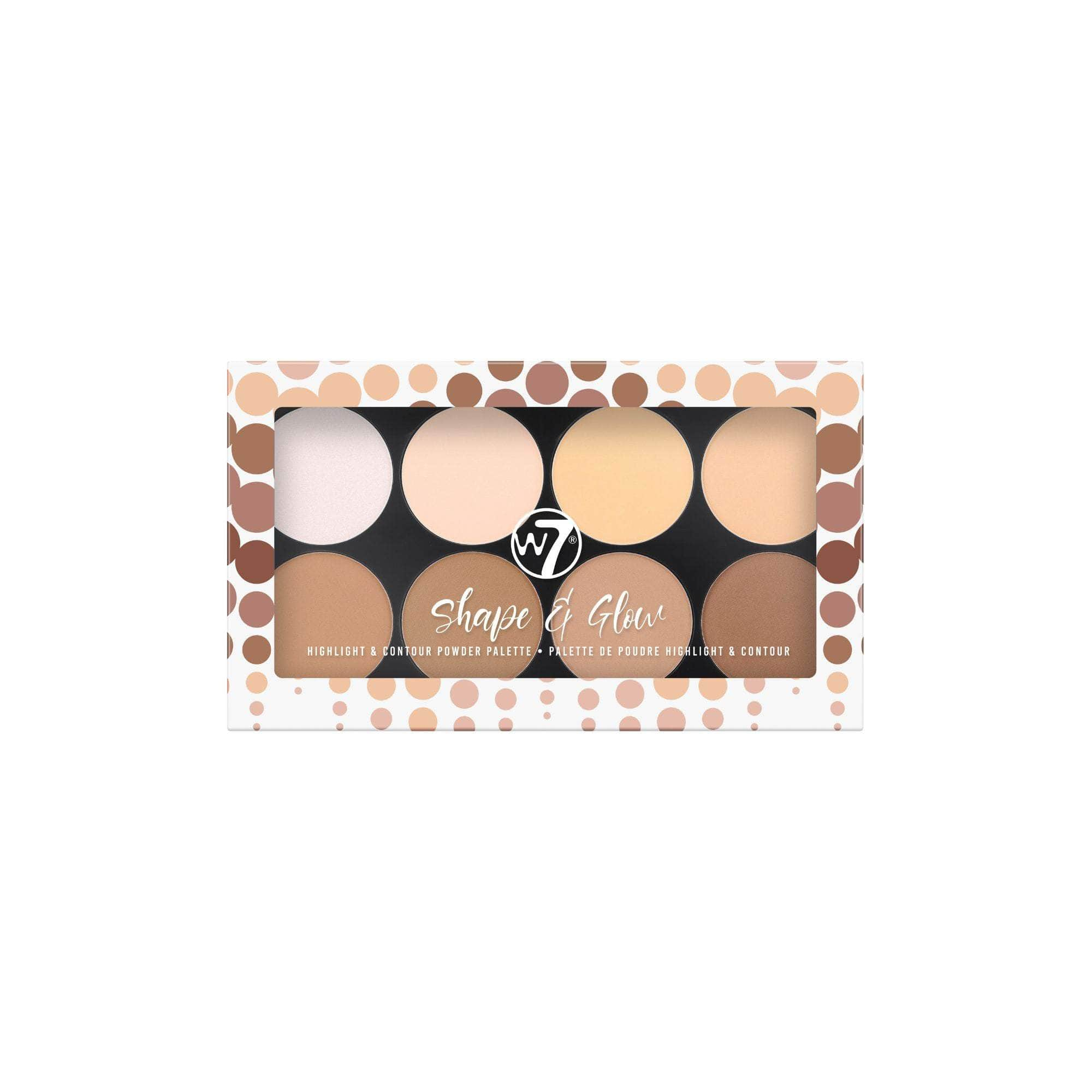 Shape & Glow Highlight & Contour Powder Palette