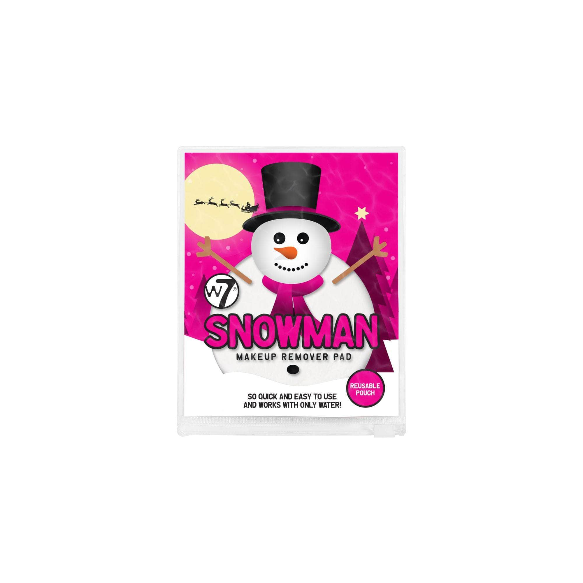 Snowman Makeup Remover Pad