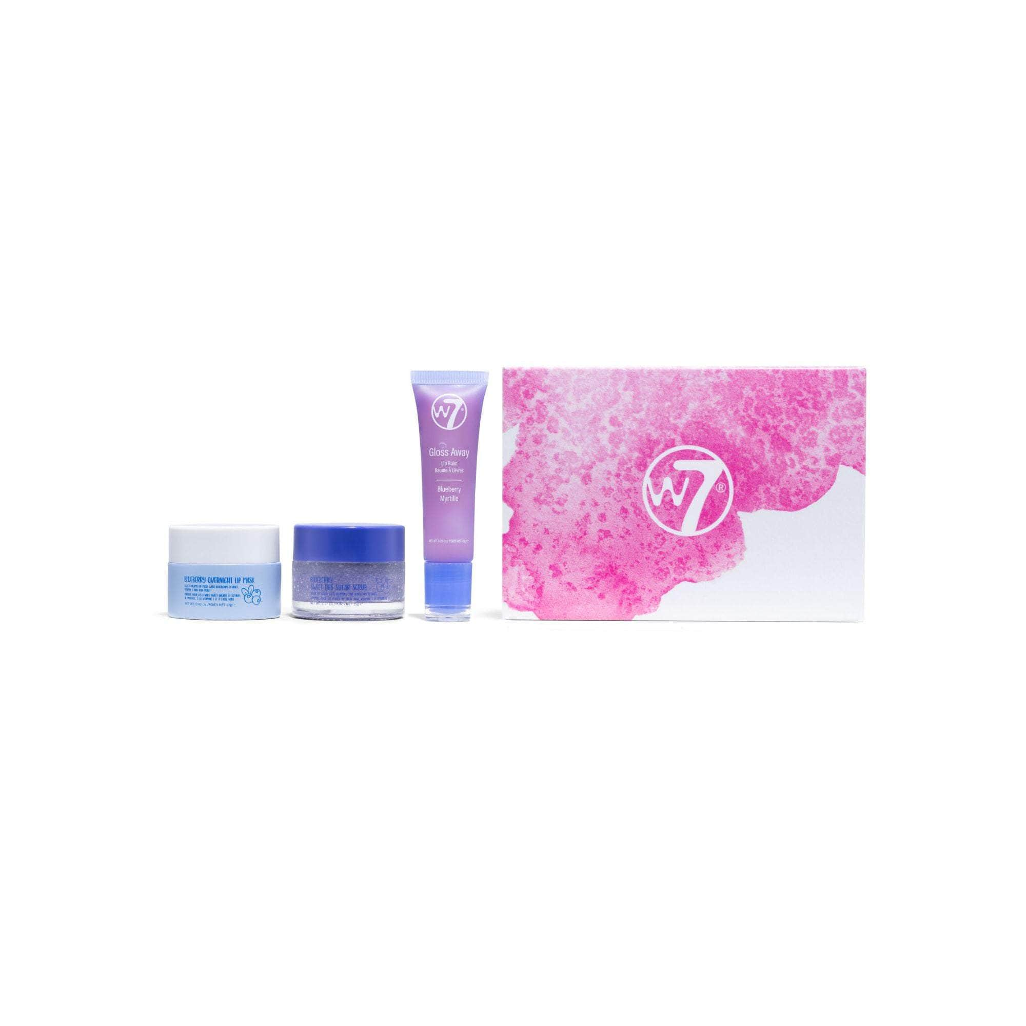 Sweet Lip Balm, Scrub & Mask Trio Gift Set - Blueberry