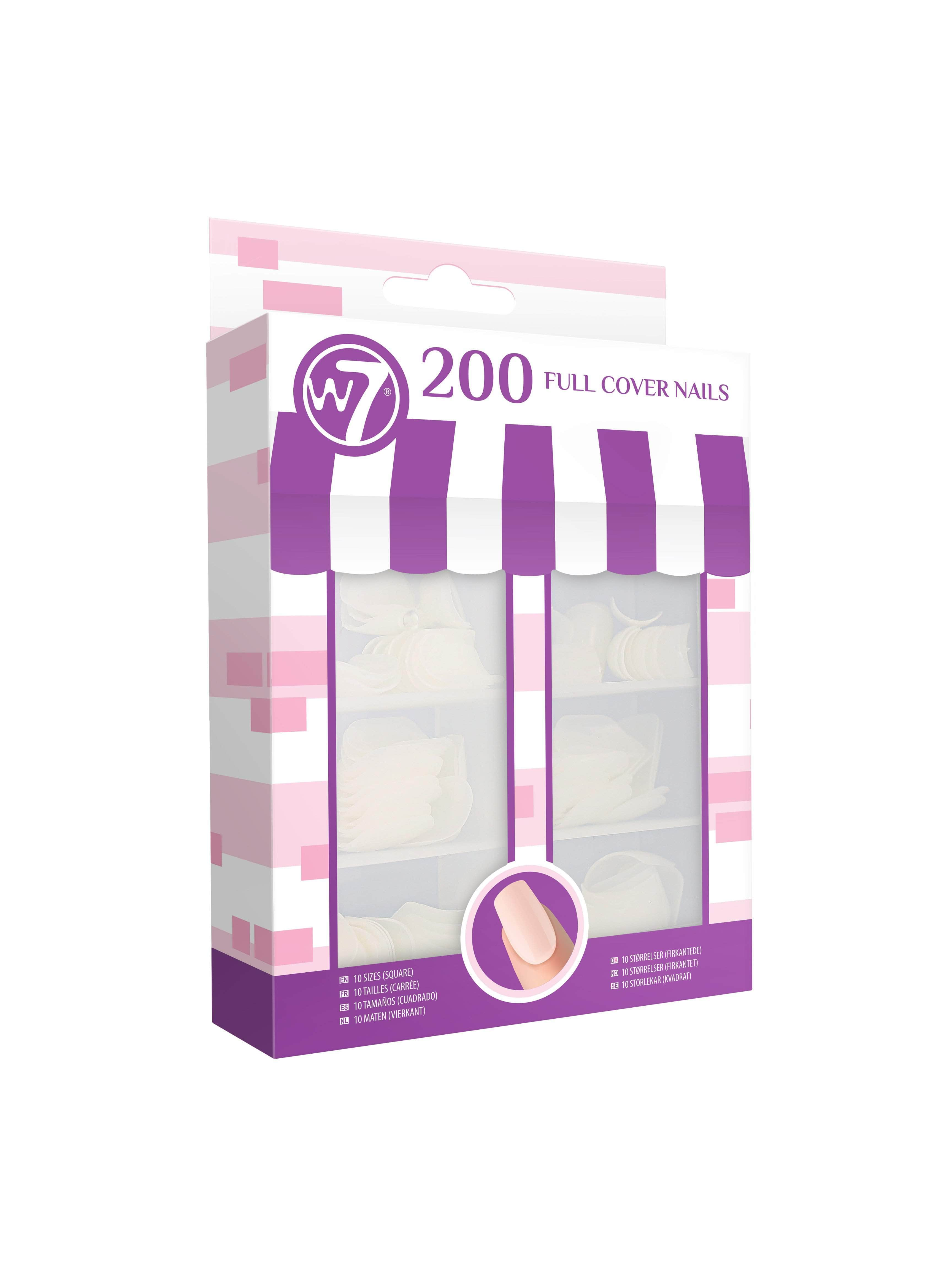 200 Full Cover Square Nails