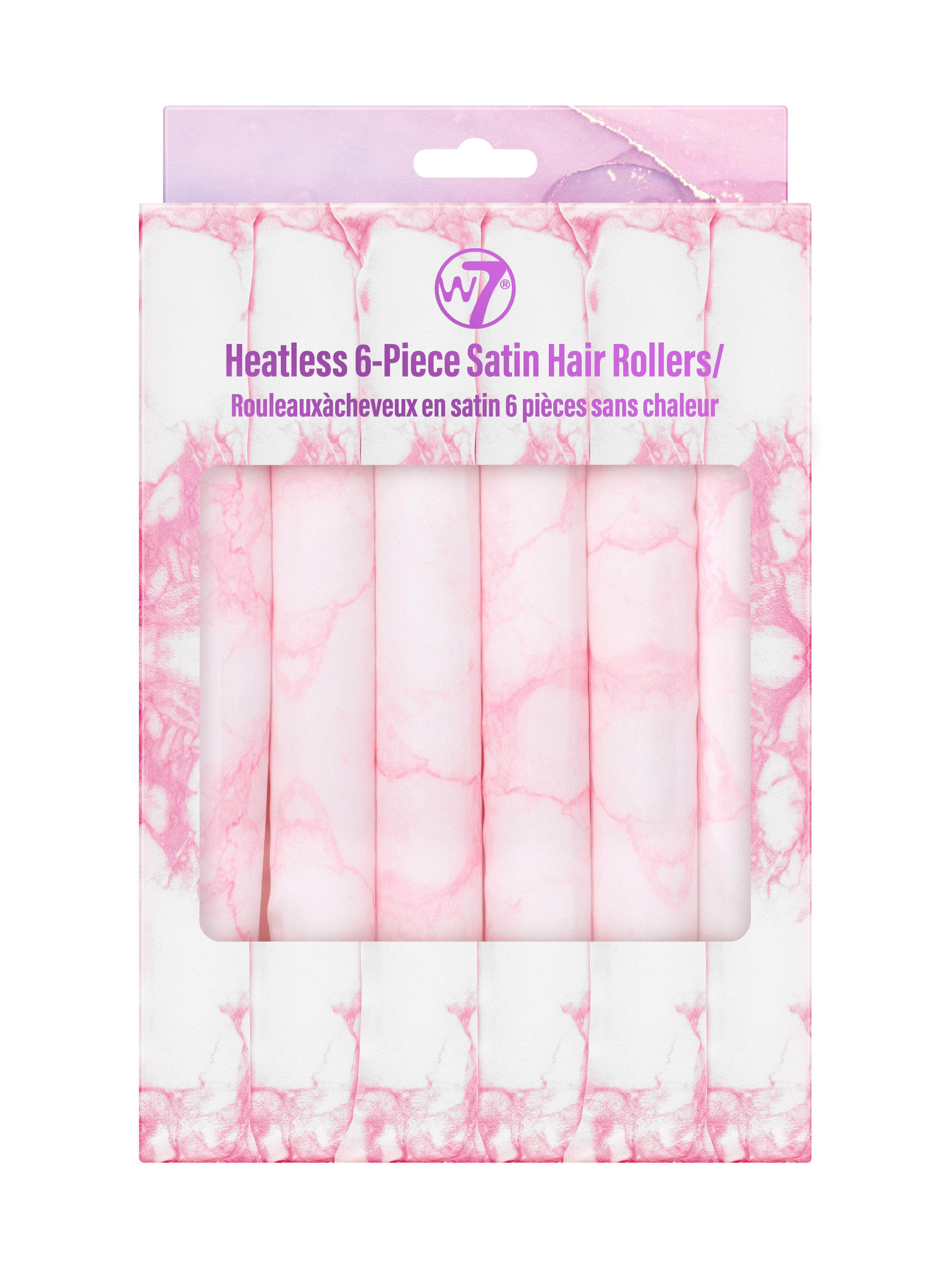 Heatless 6-Piece Satin Hair Rollers